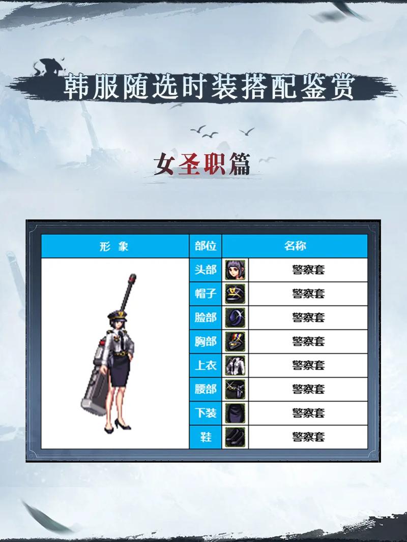 DNF手游深度攻略，女格斗短款旗袍-复古装-韩服装扮鉴赏指南