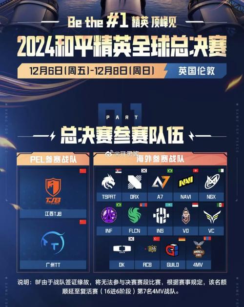 和平精英2024全球总决赛赛程全解析，DK战队登顶荣耀之巅