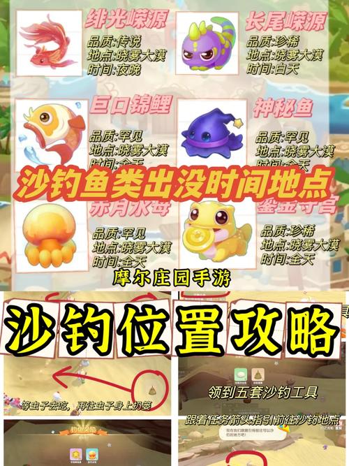 摩尔庄园罗汉鱼垂钓全攻略，解锁位置与技巧