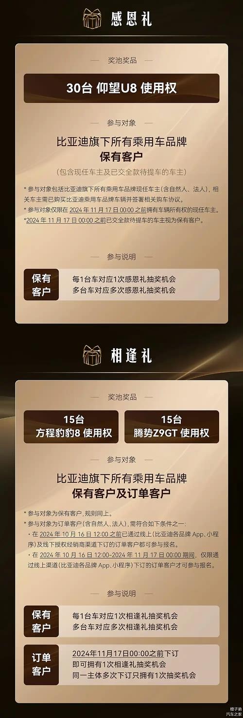 比亚迪三十载庆典手游盛宴，感恩抽奖回馈盛大启幕！