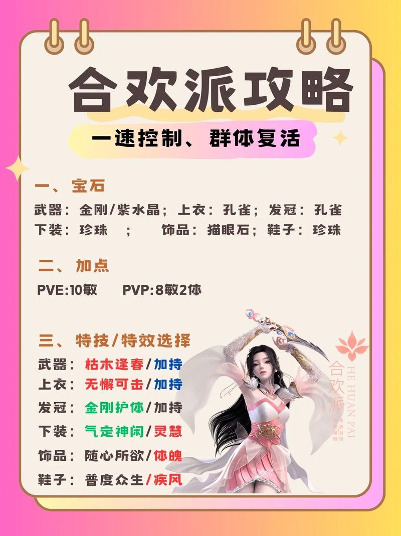 诛仙手游合欢星魂深度攻略，解锁高效玩法与搭配策略