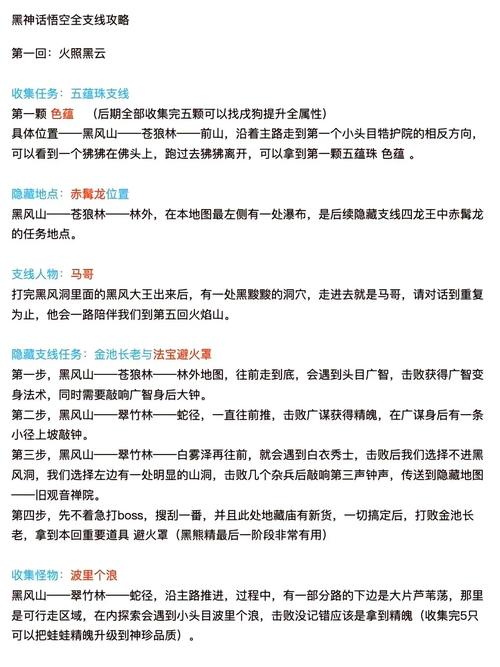 黑神话悟空聚形散气全攻略，称霸游戏的秘诀