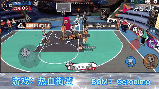 街球艺术，魅力无限的热血篮球手游