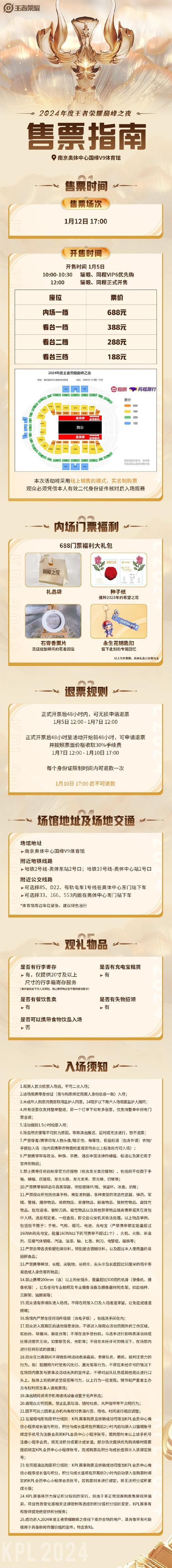 王者荣耀2024KPL年度总决赛线下比赛售票全攻略