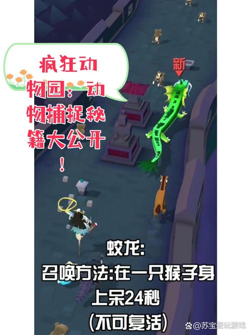 疯狂动物园丛林特殊动物捕获秘籍大公开