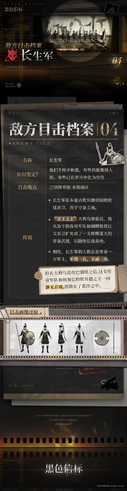 黑色信标角色图鉴大揭秘