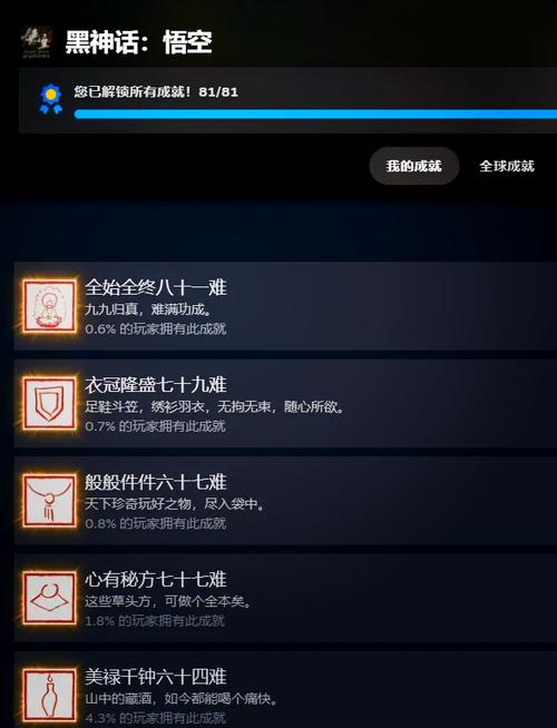 黑神话悟空铁刀高架三十一难成就全解析
