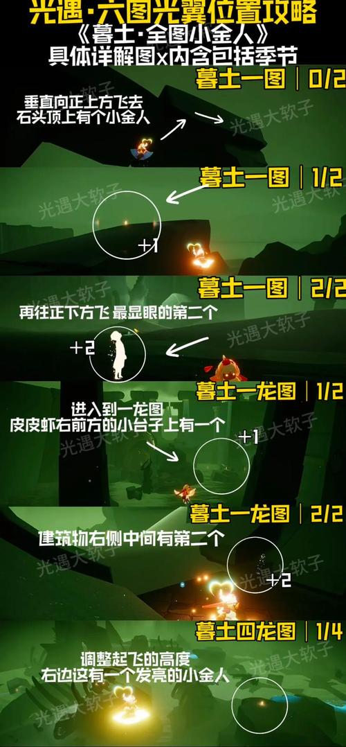 光遇绿色光芒位置大揭秘,带你轻松找到