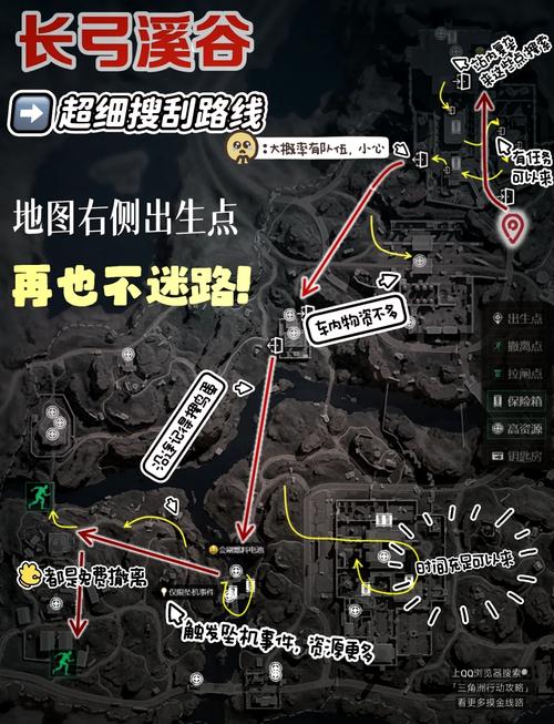 三角洲行动长弓溪谷地图全解析指南