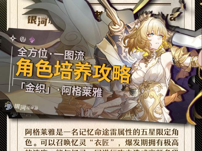 崩坏,星穹铁道阿格莱雅低成本高效养成秘籍