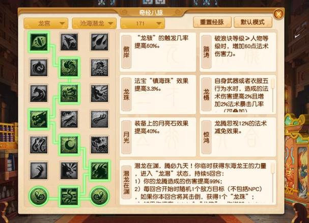 梦幻西游手游龙宫技能全方位解析与加点秘籍