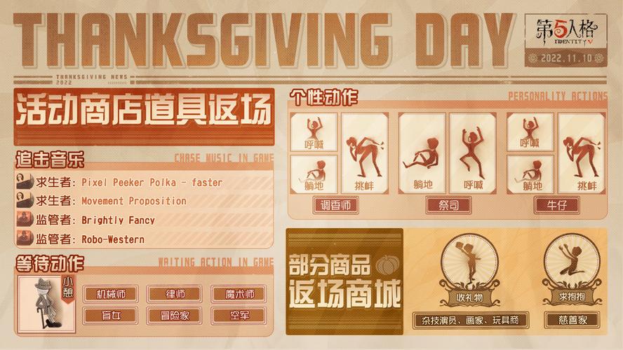 第五人格感恩节活动全攻略指南