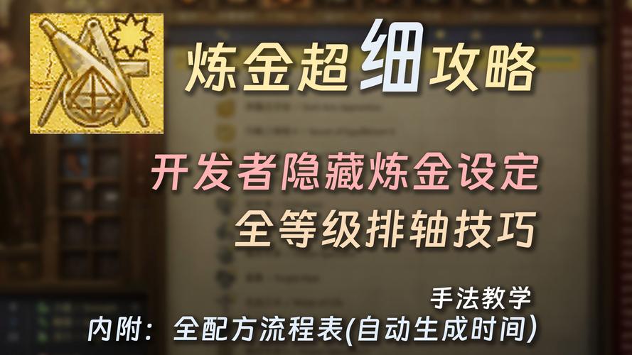 天国拯救 2炼金秘籍，无计时高品质配方大公开