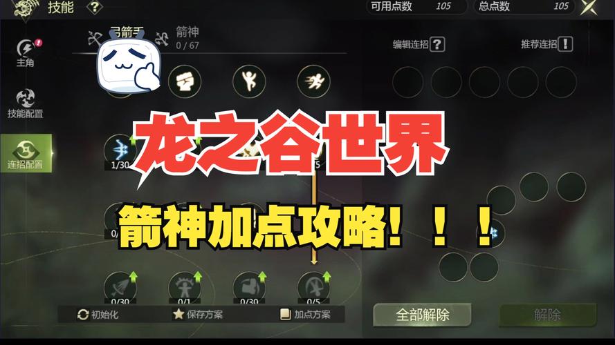 龙之谷世界箭神技能全解析