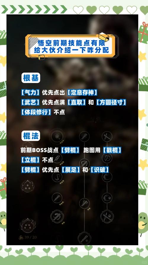 黑神话悟空前期加点及战斗全攻略