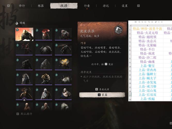 黑神话悟空手游,精魄巡山鬼获取秘籍大公开