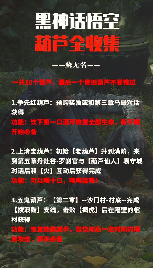 黑神话 悟空全恢复葫芦获取秘籍大公开