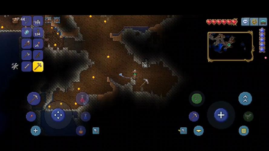 泰拉瑞亚手游一键挖矿模组按键攻略全解析