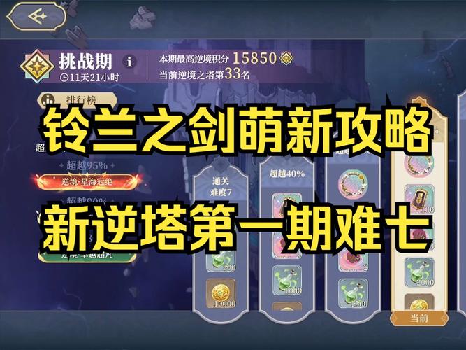 铃兰之剑新手开荒必备完全指南