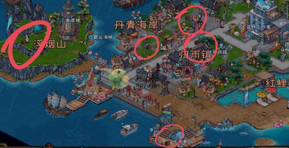 烟雨江湖采集点全揭秘及物品汇总指南