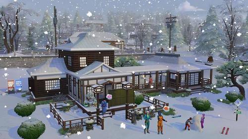 模拟人生 4 雪国胜地的神秘所在
